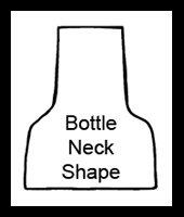 Bottleneck Latex Wrist Seal for Leaky Drysuit, Large
