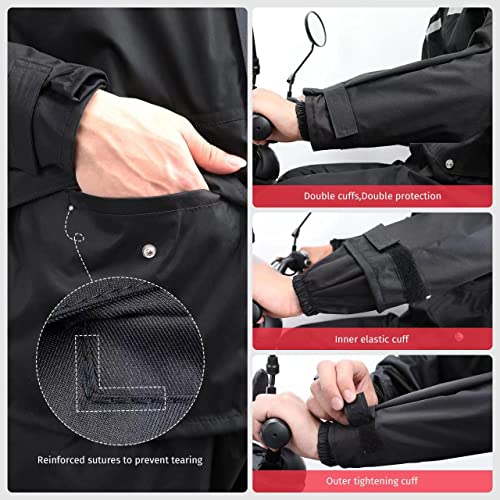 iCreek All-Sport Rain Suit for Kayakers - Black