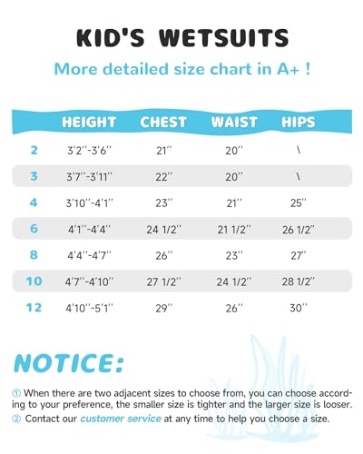 Kids Wetsuit: Super Stretchy for Water Sports