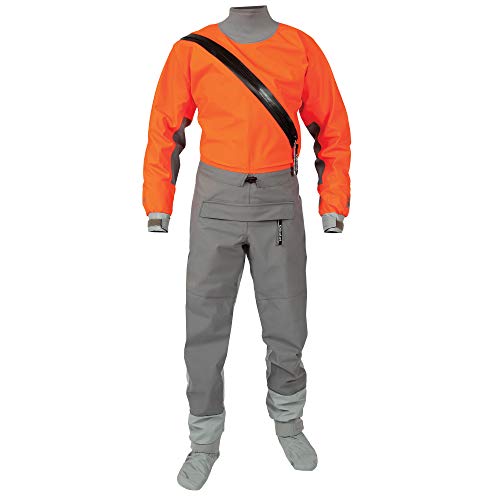 Kokatat Supernova Angler Semi-Dry Suit - Tangerine