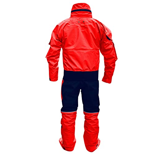 Red X-Large 2023 Men's Kayak Canyoneering Dry Suit