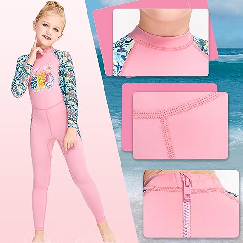 Kids Long Sleeve Wetsuit - Sun Protection Swimwear