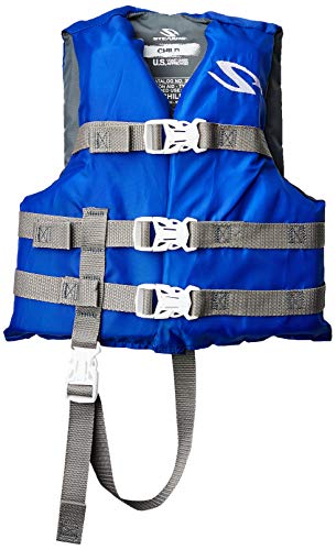 Kids' Blue Life Vest, 30-50 Lbs