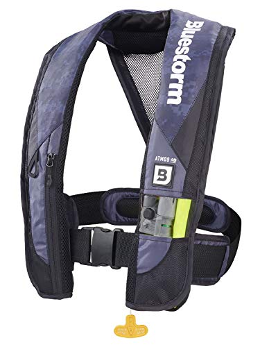 BLUESTORM Atmos 40 Inflatable PFD Life Jacket (Apex Black)