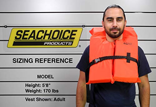 SEACHOICE 85520 Orange Adult Life Vest