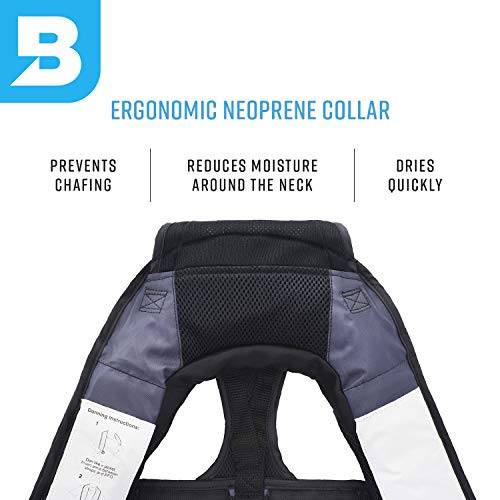 BLUESTORM Atmos 40 Inflatable PFD Life Jacket (Apex Black)