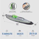 Sevylor QuickPak K5 Inflatable Kayak: All-Inclusive Package