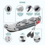 Intex Dakota K2 Inflatable Kayak with Accessories