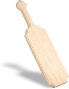 Pllieay 15" Unfinished Wooden Paddle for DIY Decor