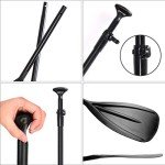 Adjustable 3-Piece SUP Paddle - Lightweight & Packable