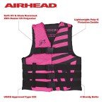 Airhead Women's Trend Life Jacket, Pink, Large/X-Large