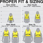 Seachoice Youth Life Vest, Type II, Orange
