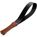 Leather Paddle with Anti-Slip Handle for Kayaking