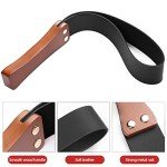 Leather Paddle with Anti-Slip Handle for Kayaking