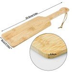 SUMERSHA 2-Pack Unfinished Wood Paddle Set