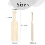 18-Inch Unfinished Pine Greek Sorority Paddle