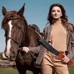 Leather Paddle with Anti-Slip Handle for Kayaking