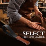 Leather Paddle with Anti-Slip Handle for Kayaking