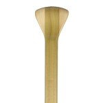 Attwood Wooden Canoe Paddle with Ergonomic Grip