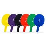 Unbreakable Table Tennis Paddle Set - 6 Colors