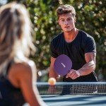 Unbreakable Table Tennis Paddle Set - 6 Colors