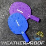 Unbreakable Table Tennis Paddle Set - 6 Colors