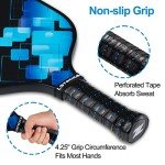 Lightweight Pickleball Paddle Set with Carry Bag