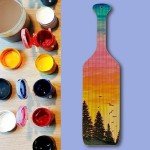 4-Pack 38.1 cm Unfinished Wooden Paddles