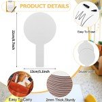 100 Mini Dry Erase Paddles for Voting Games