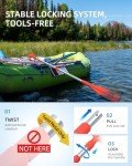 Oceanbroad 42in Collapsible Emergency Paddle - Tangerine