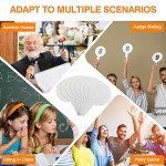 100 Mini Dry Erase Paddles for Voting Games