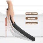 Ueemph 14" Faux Leather Paddle - Stainless Steel Handle