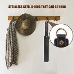 Ueemph 14" Faux Leather Paddle - Stainless Steel Handle