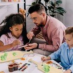 15" Unfinished Wooden Paddles - 4 Pack