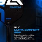 Selkirk SLK Omega Carbon Pickleball Paddle - Max Blue