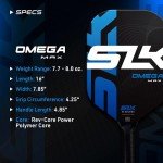 Selkirk SLK Omega Carbon Pickleball Paddle - Max Blue