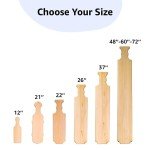 Custom Greek Wooden Paddle for Ceremonies and Gifts