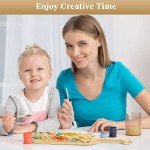 15 Inch Unfinished Wooden Paddle for DIY Projects