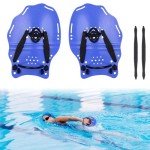 Hikeen Adjustable Swim Paddles for All Ages
