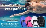 Hikeen Adjustable Swim Paddles for All Ages