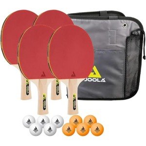JOOLA Premium Table Tennis Set with Paddles & Balls