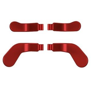 Metallic Scarlet Red Paddles for Xbox Controllers