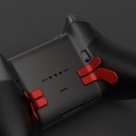 Metallic Scarlet Red Paddles for Xbox Controllers