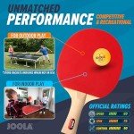 JOOLA Premium Table Tennis Set with Paddles & Balls