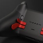 Metallic Scarlet Red Paddles for Xbox Controllers