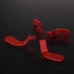 Metallic Scarlet Red Paddles for Xbox Controllers