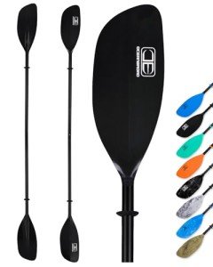 Oceanbroad 86in Floatable Kayak Paddle - Black