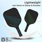 JoncAye Pickleball Paddle Set with Carry Bag