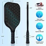 JoncAye Pickleball Paddle Set with Carry Bag