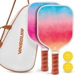 Lightweight Pickleball Paddle Set with Accessories